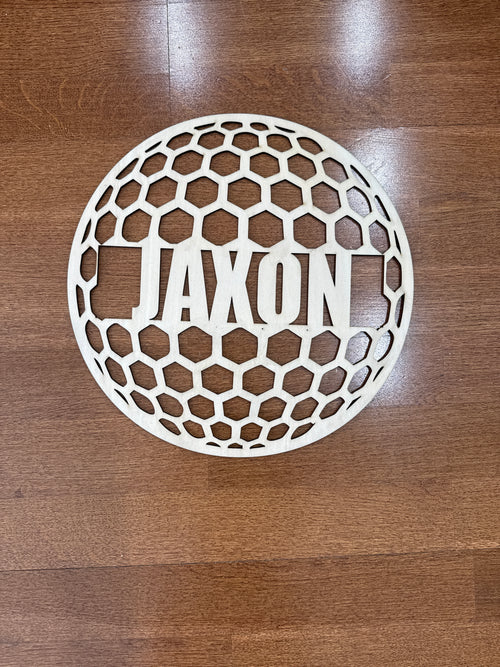 Personalized Athlete Name Sign