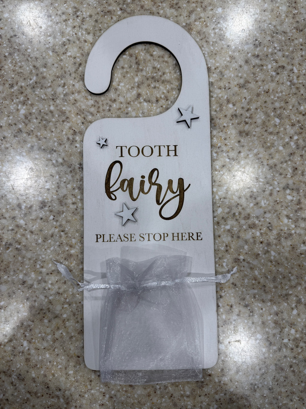 Laser Engraved Tooth Fairy Gift