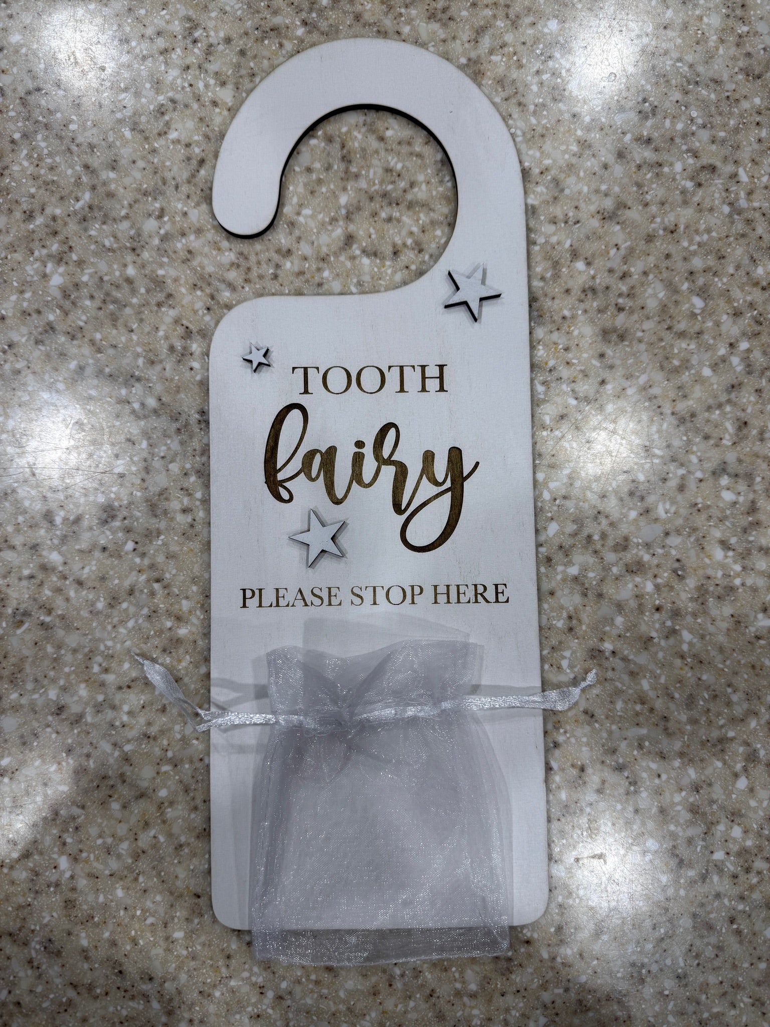 Laser Engraved Tooth Fairy Gift