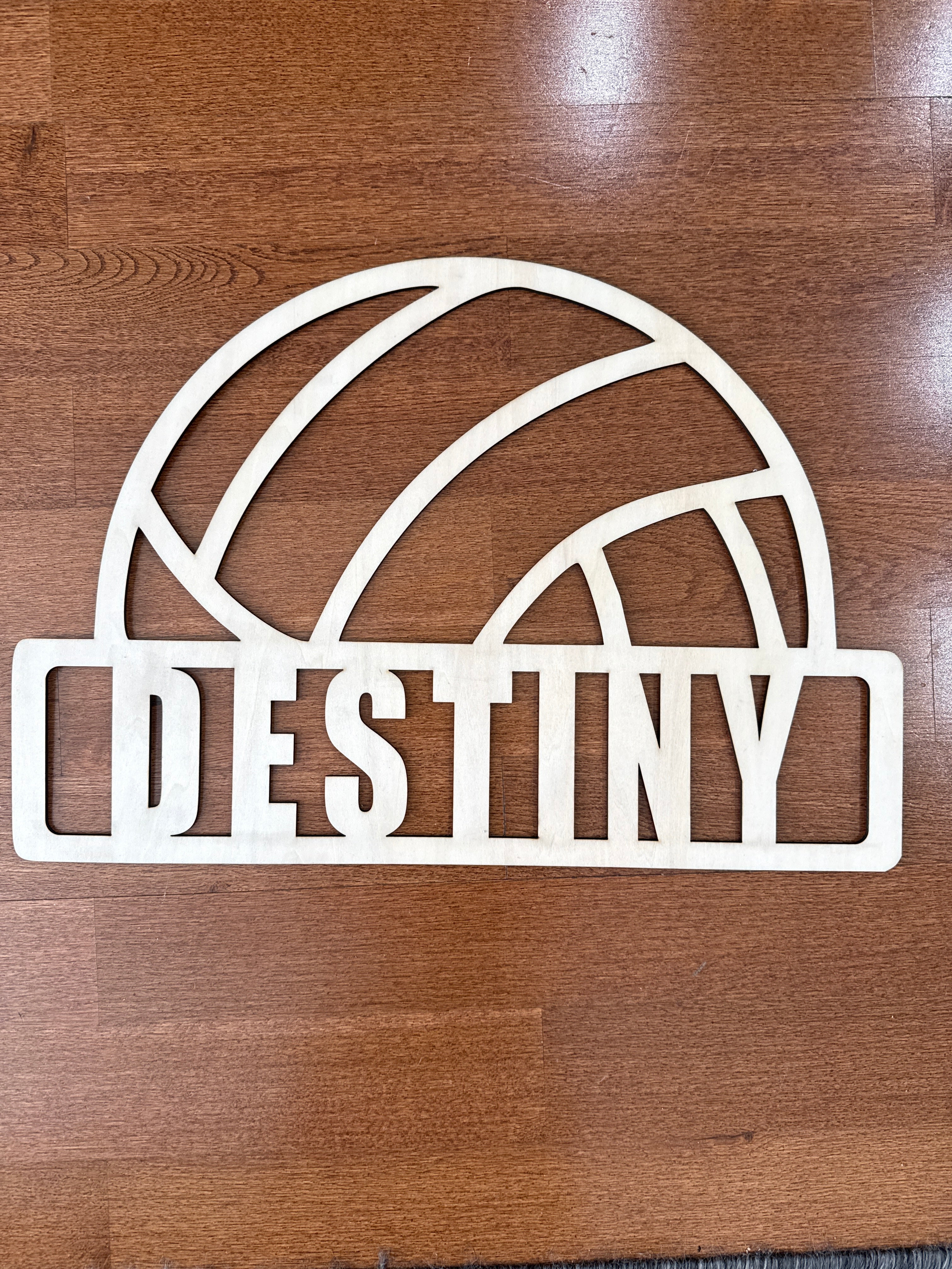 Personalized Athlete Name Sign